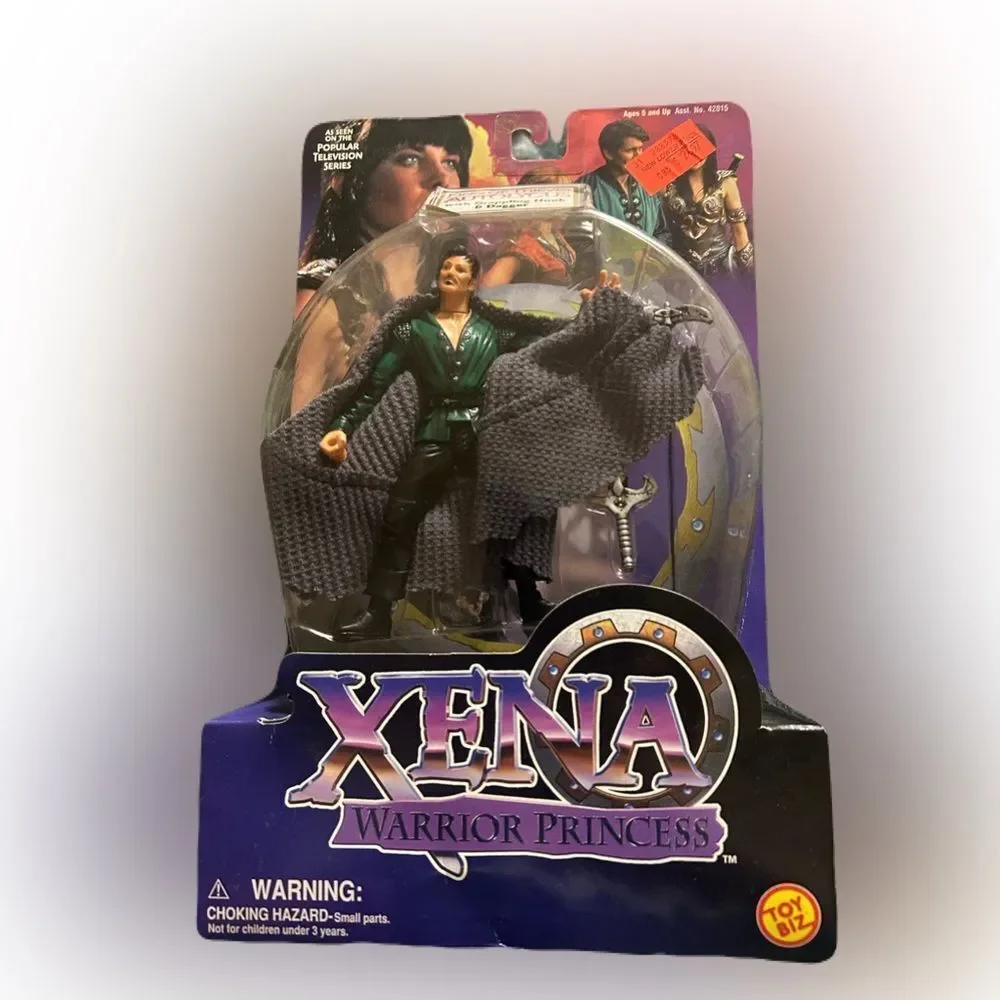 Xena Warrior Princess KING OF THIEVES AUTOLYCUS  (1998) Toy Biz Action Figure